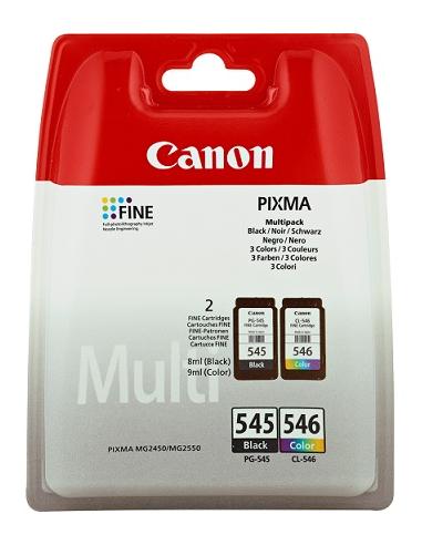 CANON CARTUCCIA PG-545 + CL-546 MULTIPACK