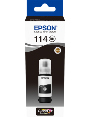 EPSON FLACONE ECOTANK NERO SERIE 114