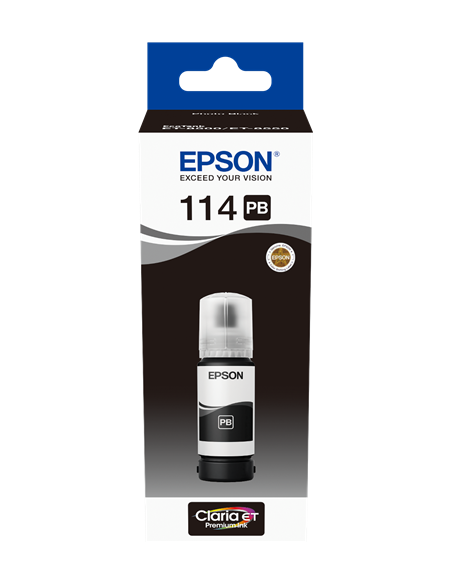 EPSON FLACONE ECOTANK NERO FOTO SERIE 114