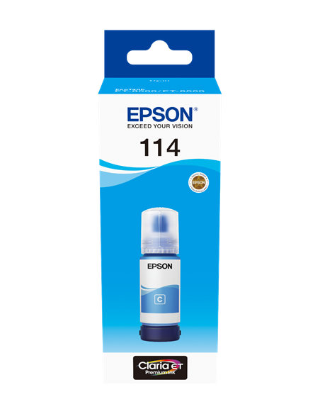 EPSON FLACONE ECOTANK CIANO SERIE 114