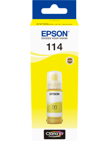EPSON FLACONE ECOTANK GIALLO SERIE 114