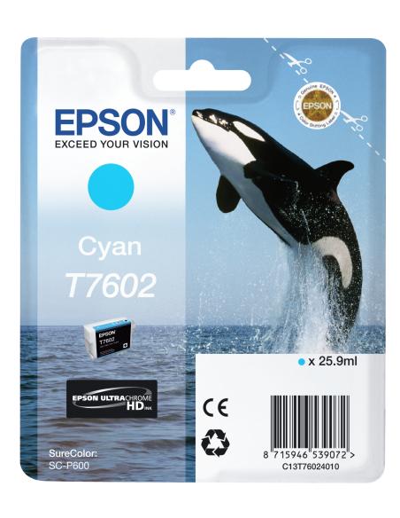 EPSON CARTUCCIA CIANO T7602