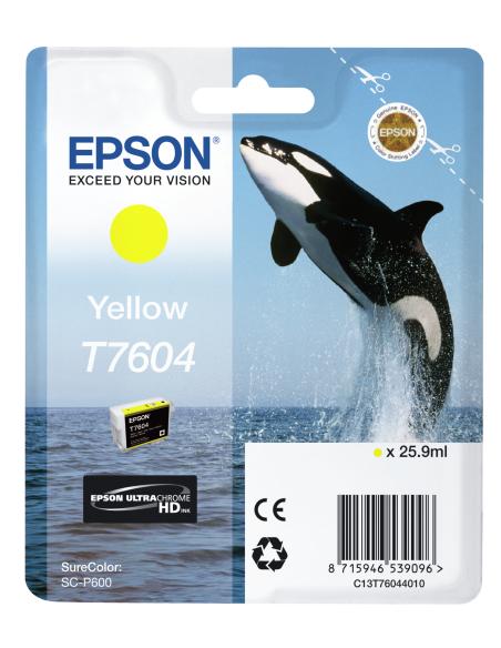 EPSON CARTUCCIA GIALLO T7604