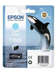 EPSON CARTUCCIA CIANO CHIARO T7605