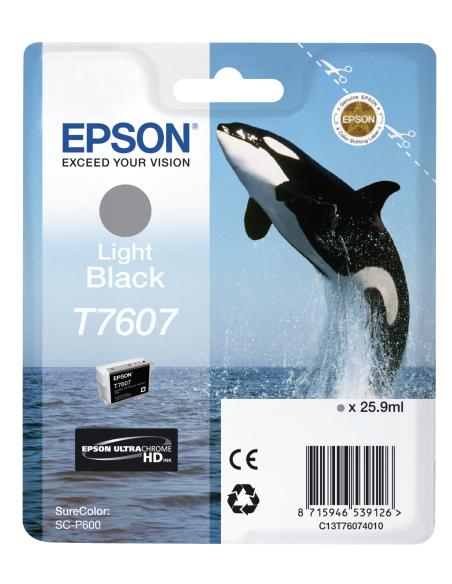EPSON CARTUCCIA NERO CHIARO T7607