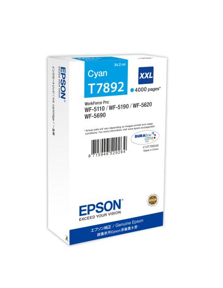 EPSON CARTUCCIA CIANO XXL PER WorkForce Pro WF-5110DW