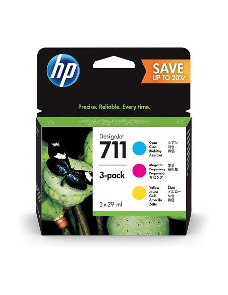 HP MULTIPACK TRICOMIA 711 C/M/Y 29ML