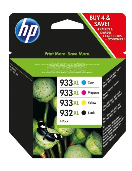HP MULTIPAK 932XL + 933XL c +m +y