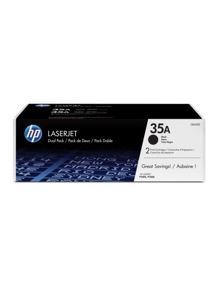 HP TONER NERO CB435AD 35A TWIN PACK