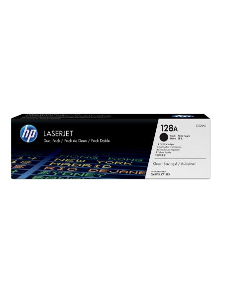 HP 128A BLACK DUAL PACK LJ TONER CARTRID