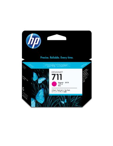 CARTUCCIA HP 3 cartucce di inchiostro magenta da 29 ml HP 711