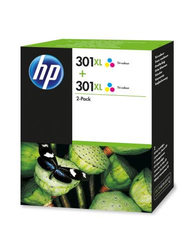 HP CARTUCCIA PACCO DOPPIO 301XL TRICOMIA
