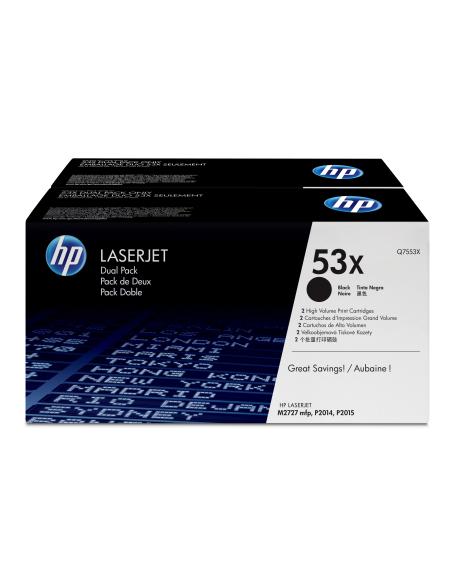 HP NERO PRINT CARTRIDGE LJ P2015 7000P pacco doppio