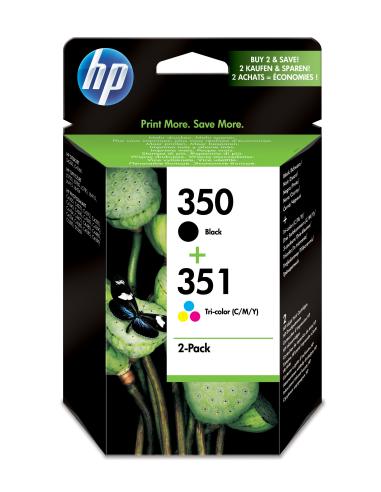 HP CARTUCCIA NERO N.350 + 351