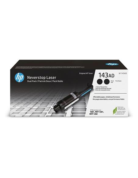 HP 143A toner nero per Neverstop Laser 1001nw PACCO DOPPIO