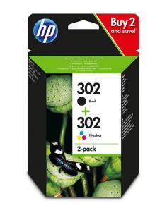 HP MULTIPAK CARTUCCIA 302 BK+TRICOMIA