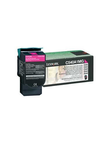 TONER LEXMARK MAGENTA 1000 COPIE C540A1M