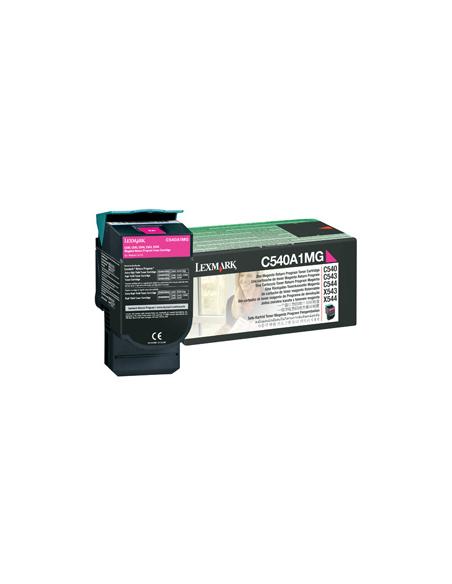 TONER LEXMARK MAGENTA 1000 COPIE C540A1M