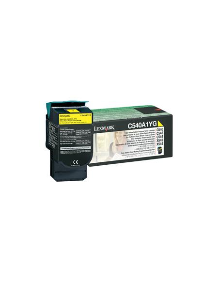 TONER LEXMARK YELLOW 1000 COPIE C540A1YG
