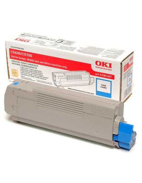 TONER OKI C58/59/5550MFP NERO - 5k