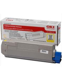 TONER GIALLO X OKI C5850/5950/MC560