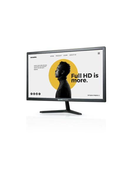 MACH POWER MONITOR LED 24"FHD 1920x1080 TN 75Hz HDMI+VGA BLACK