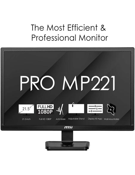 MONITOR MSI TN FHD 16:9 MP221 21.5''