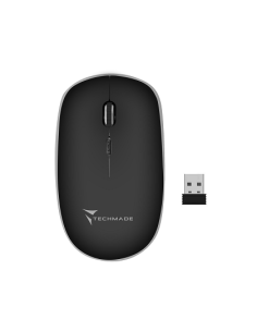 TECHMADE MOUSE WIRELESS NERO