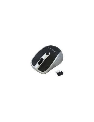 MOUSE OTTICO WIRELESS NERO E SILVER