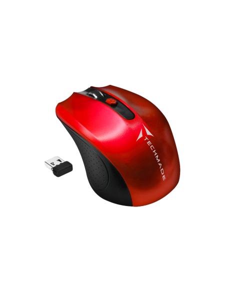 MOUSE WIRELESS TM-XJ30-RED