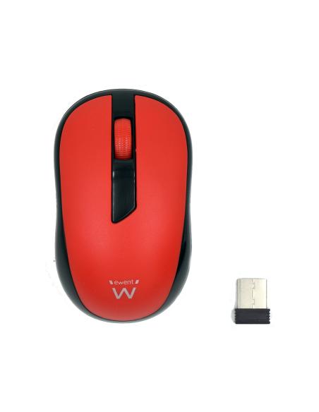 MOUSE OTTICO WIRELLES 1000DPI ROSO