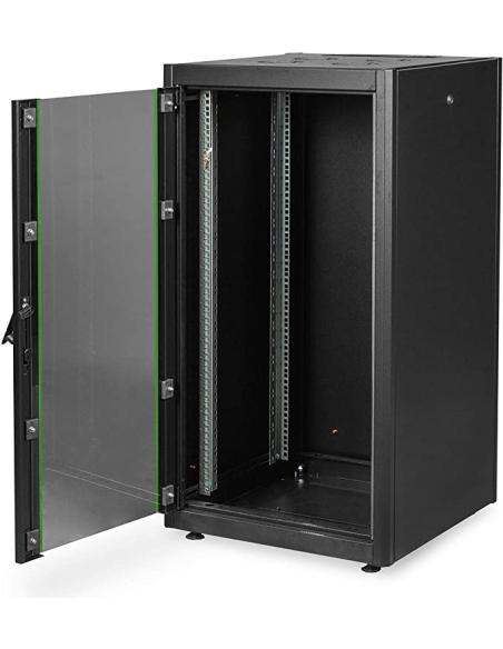 ARMADIO RACK 19" 22 UNITA' (A)1121x(L)600x(P)600 NERO