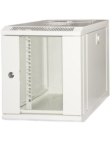 ARMADIO RACK 10" 5 UNITA IN ACCIAIO BIANCO