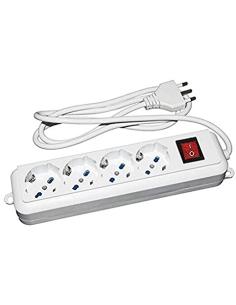 MULTIPRESA 4 PRESE 10/16 A TRIPOLARI-SPINA