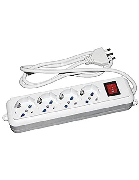 MULTIPRESA 4 PRESE 10/16 A TRIPOLARI-SPINA