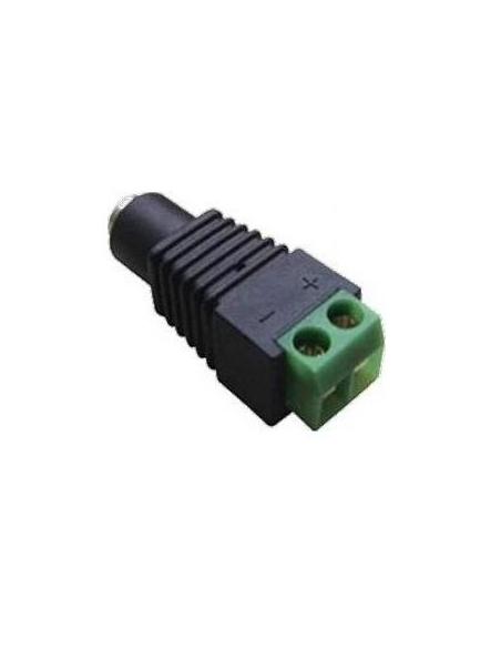 CONNETTORE MASCHIO 2.1MM DC CON USCITA +/1
