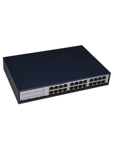 SWITCH LINK 24 PORTE GIGABIT 10/100/1000 IN METALLO