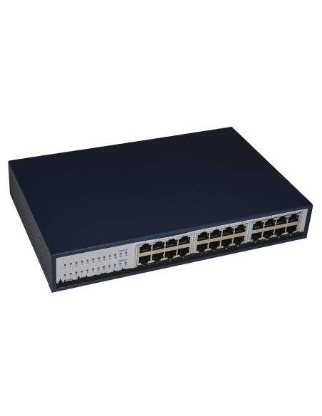 SWITCH LINK 24 PORTE GIGABIT 10/100/1000 IN METALLO
