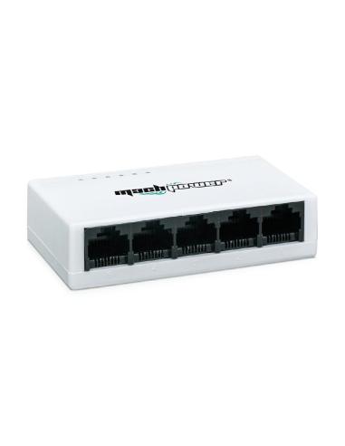 MACH POWER Switch 5 porte 10/100 Mbps, Unmanaged, Versione Desk