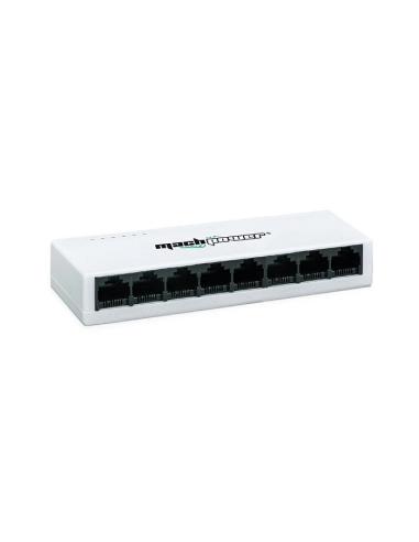 MACH POWER Switch 8 porte 10/100 Mbps, Unmanaged, Versione Desk