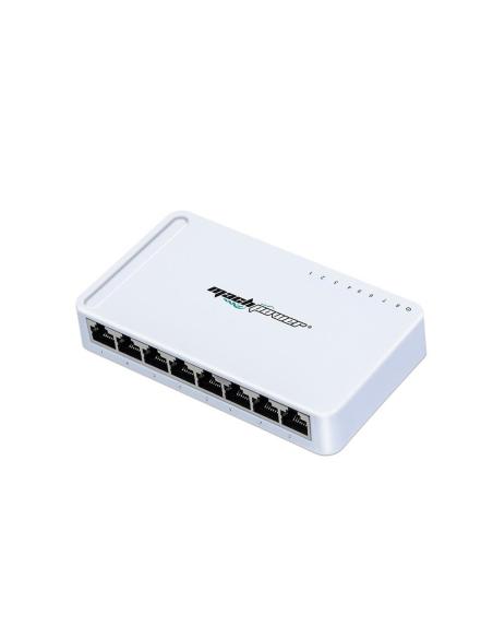 MACH POWER Switch 8 porte 10/100/1000 Mbps, Unmanaged, Versione Desk