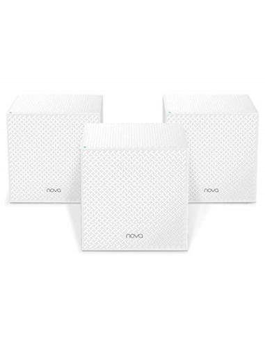 ROUTER TENDA NOVA MW12(3-PACK) WIRELESS AC2100 TRIBAND 3P GIGABIT RJ45