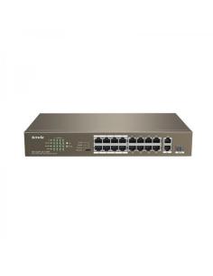 SWITCH TENDA 16 PORTE 10/100Mbps POE 150W 2P GBT+1PTSFP