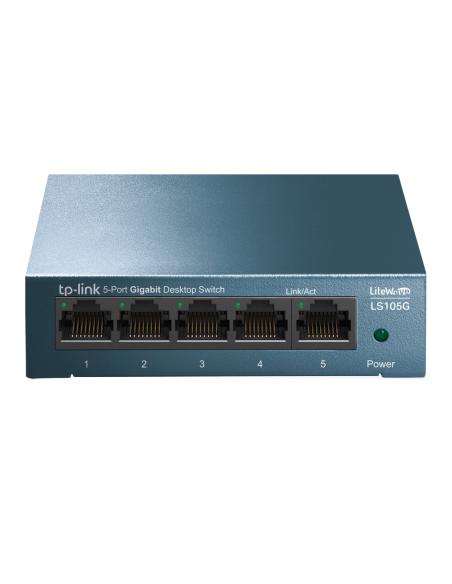 TP-LINK Switch 5 porte 10/100/1000Mbps rj45 IN METALLO