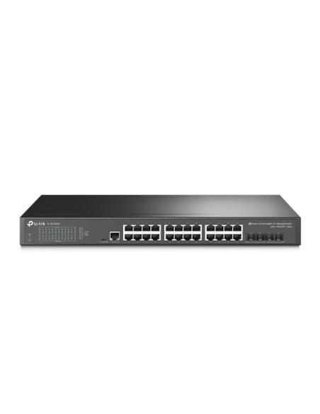 Switch Managed L2+ con 24 Porte Gigabit e 4 Slot SFP+ 10GE |