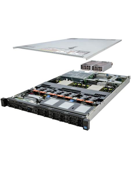 REFURBISHED SERVER R620 2xE5-2640v2/32GB/DVD/H310/2x750w/8SFF