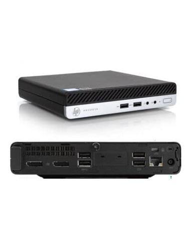 REFURBISHED MINI PC HP PRODESK 400 G4 DM CORE I5-8500T RAM 16GB 512GB W11P GR.A