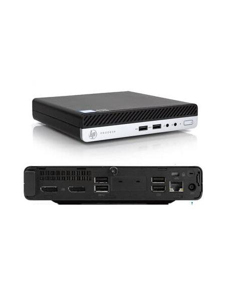 REFURBISHED MINI PC HP PRODESK 400 G4 DM CORE I5-8500T RAM 16GB 512GB W11P GR.A