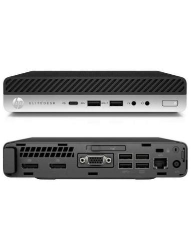 REFURBISHED HP EliteDesk 800 G3 DM MINI PC I5-6500T RAM 8GB SSD240 W10P
