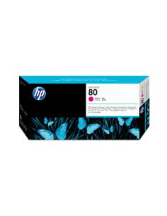 HP CARTUCCIA MAGENTA + PULIZIA N. 80